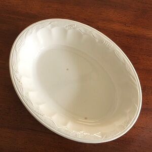 Vintage Ironstone Oval Serving Bowl Royal Staffordshire Wilkinson
